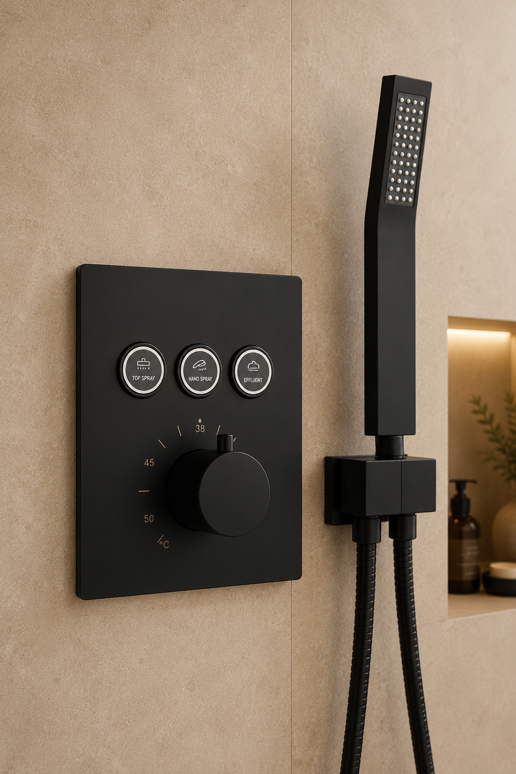 Solis Colonne de douche thermostatique