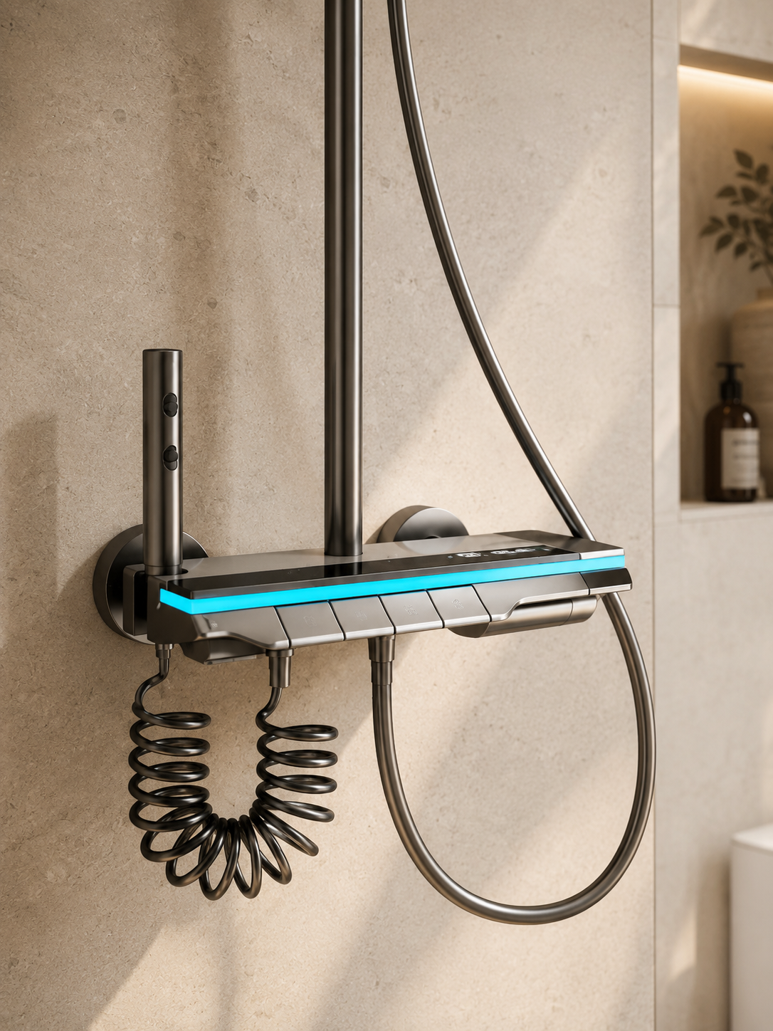 Thyren Colonne de douche thermostatique