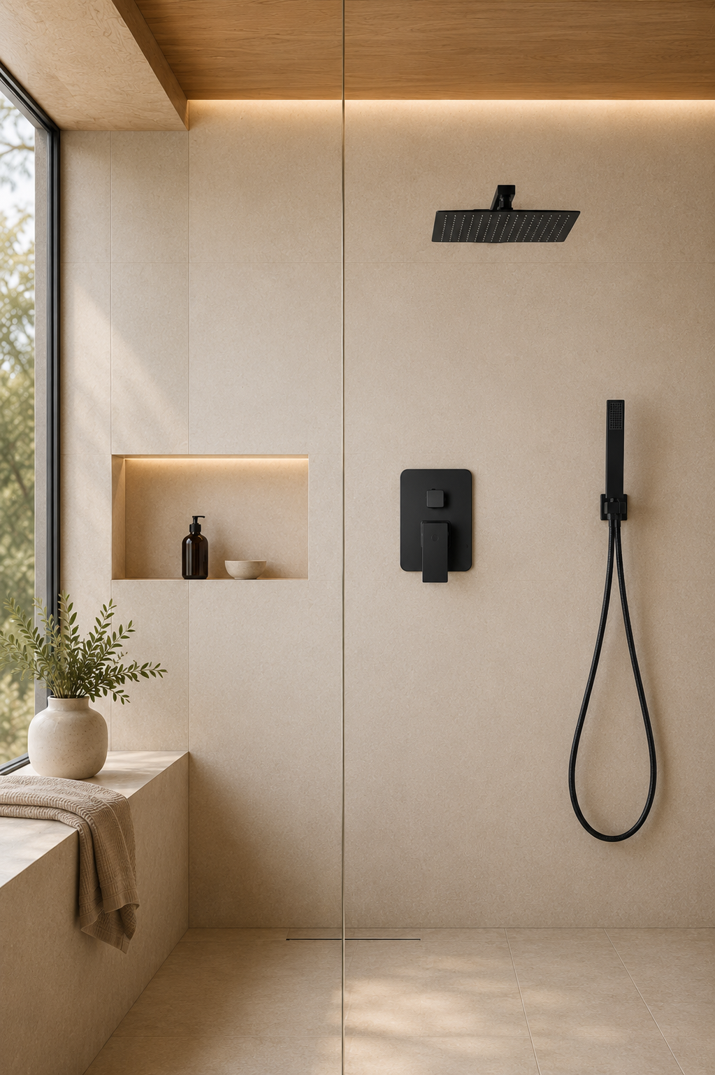 Velior Colonne de douche encastrable
