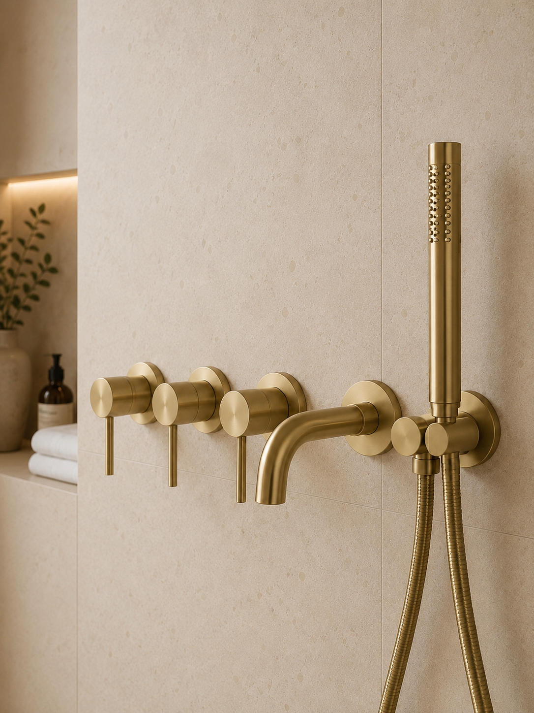 Ardion Colonne de douche avec mitigeur