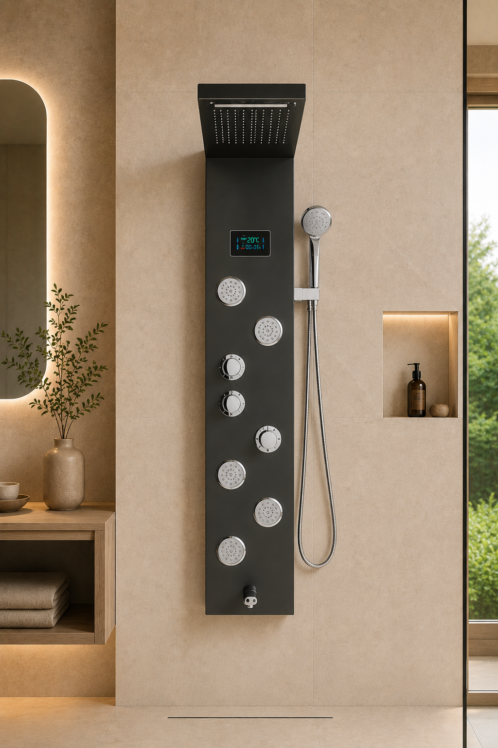 Calidor Colonnes de douches hydromassantes