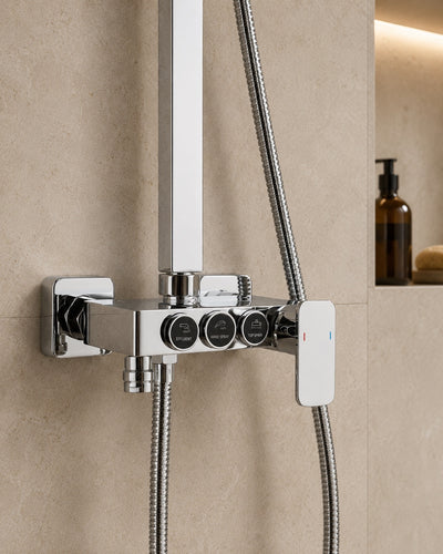 Vallor Colonne de douche chromée