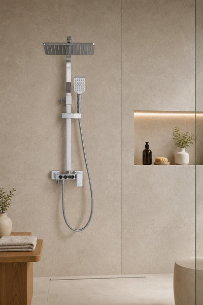 Vallor Colonne de douche chromée