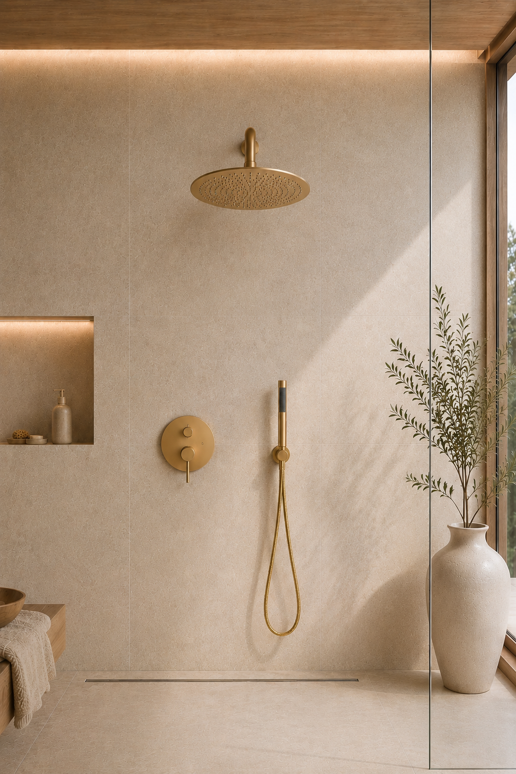 Fulvor Colonne de douche encastrable