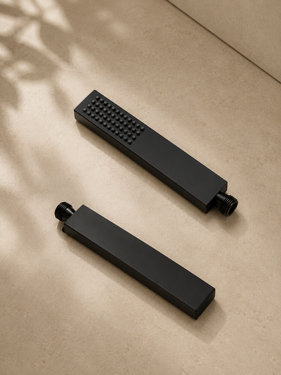 Colonne de douche inox noire Vrenn