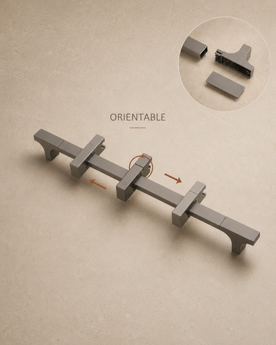 Colonne de douche inox grise Vrenn