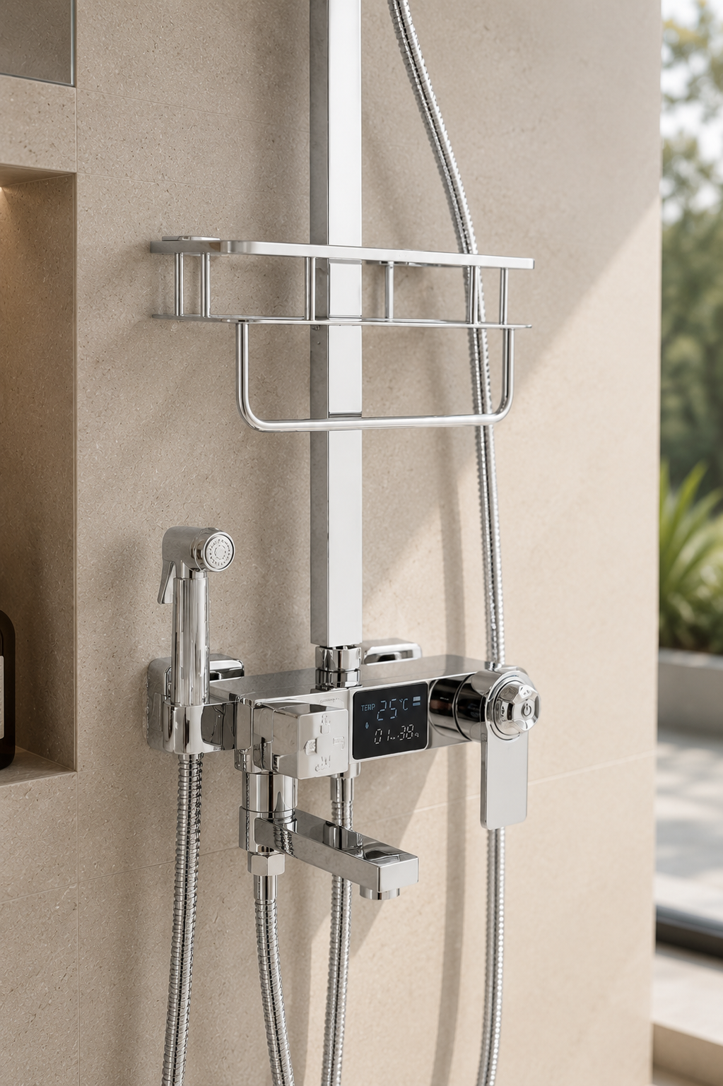 Nyrox Colonne de douche thermostatique