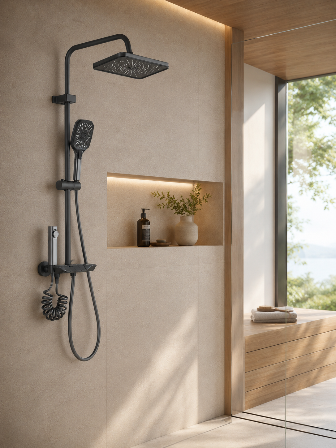 Ondéa Colonne de douche avec mitigeur