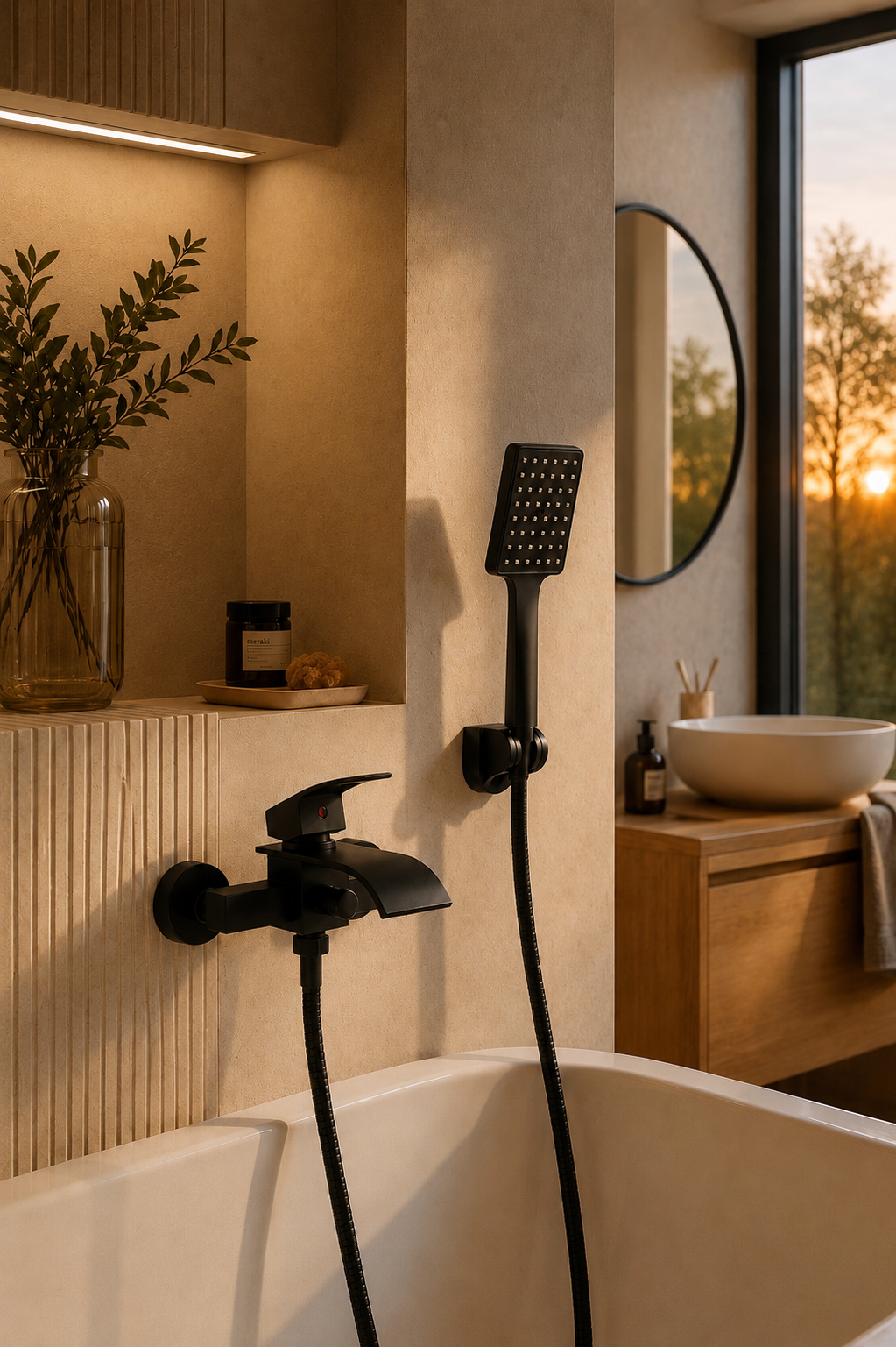 Rawden Colonne de douche baignoire