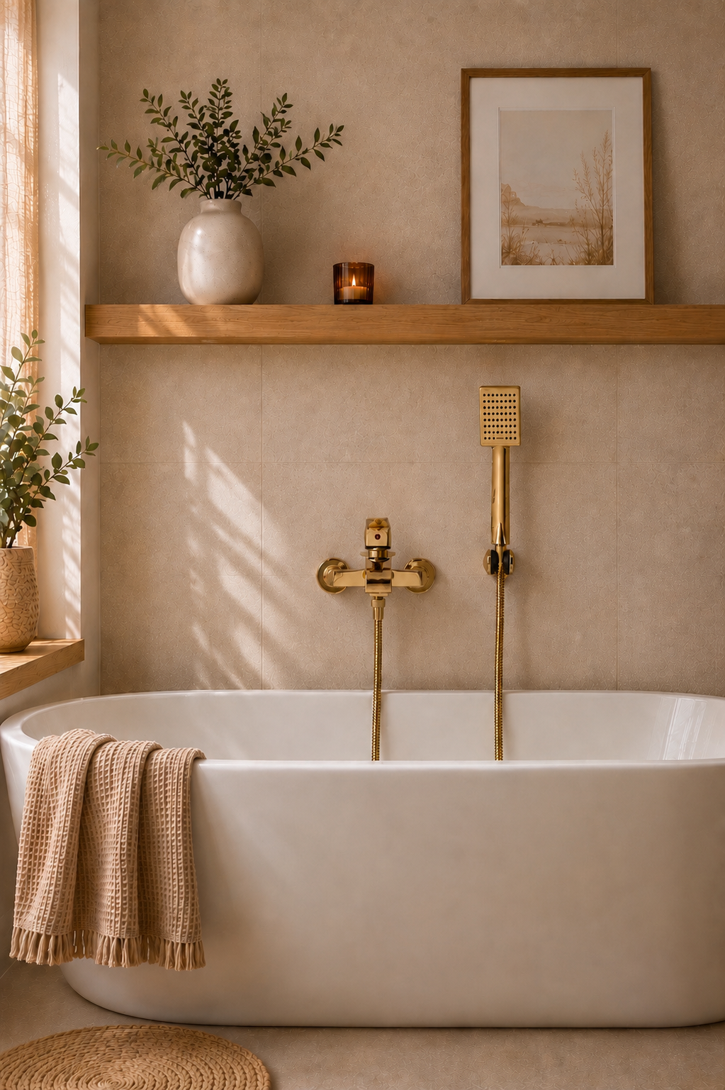 Rawden Colonne de douche baignoire