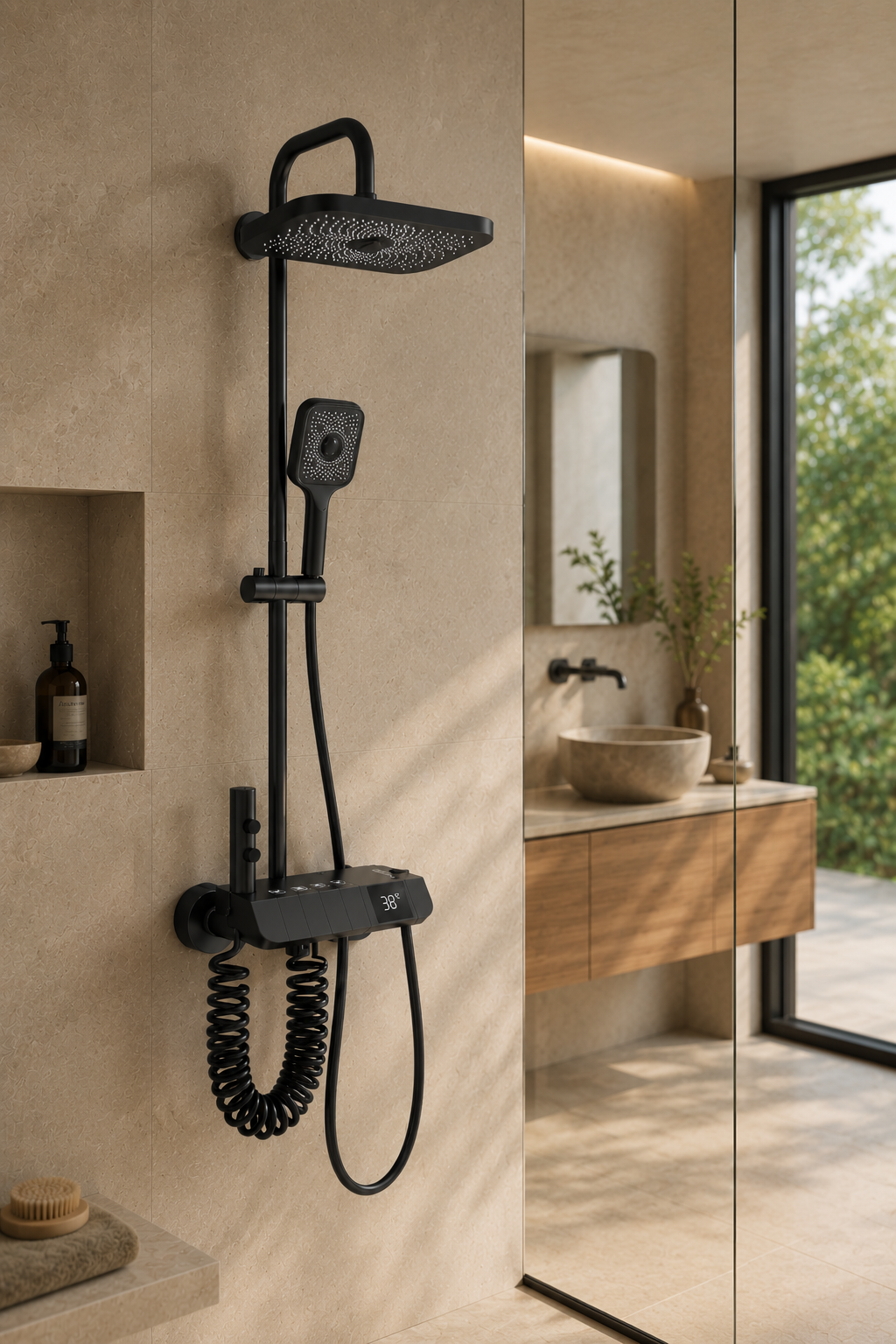 Sintra Colonne de douche avec mitigeur
