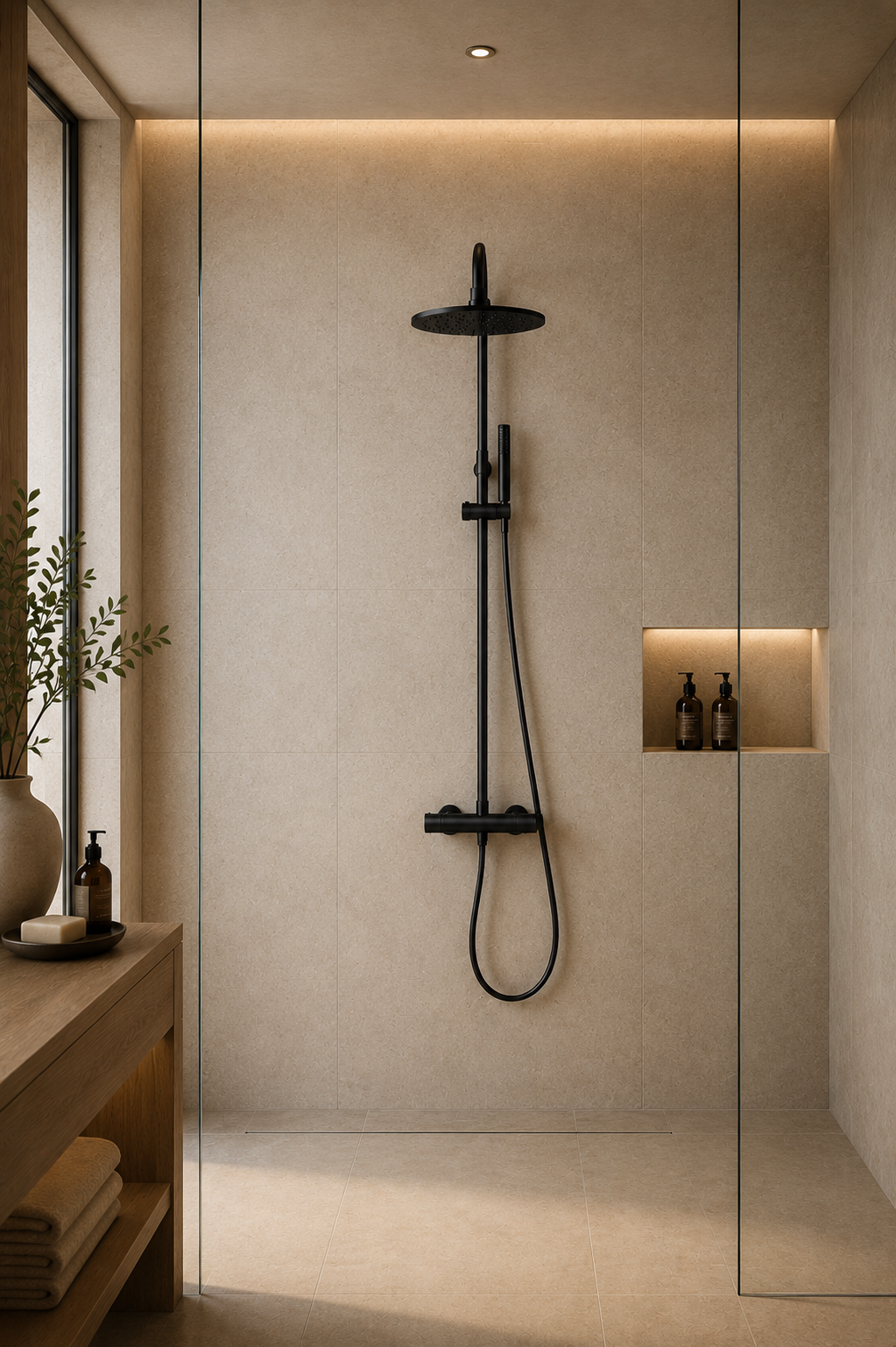 Vanta Colonne de douche thermostatique