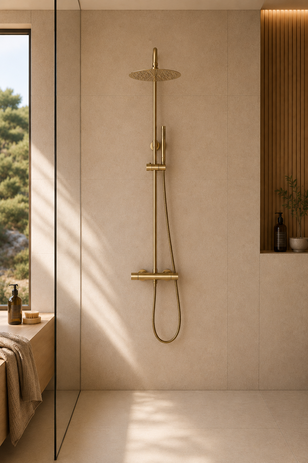 Vanta Colonne de douche thermostatique